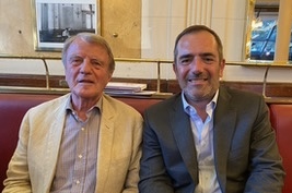 Jérome Rivkine rencontre Bernard Kouchner